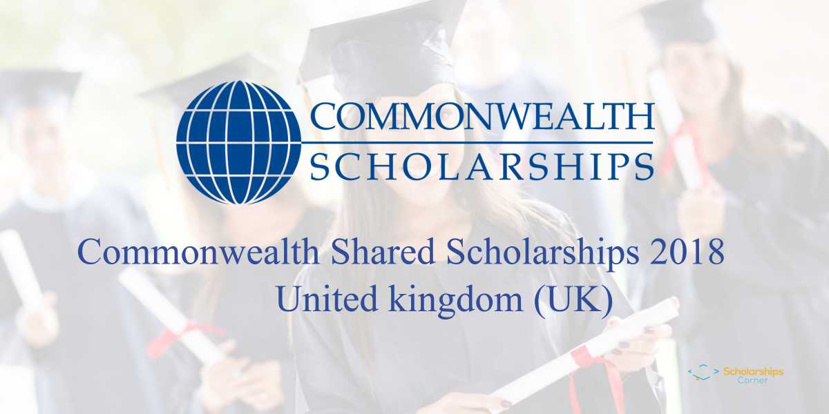 Commonwealth Shared Scholarships for Students from Developing Countries to study in UK