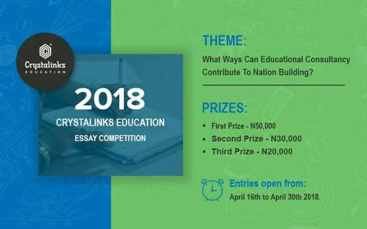 Crystalinks Education Essay Competition 2018