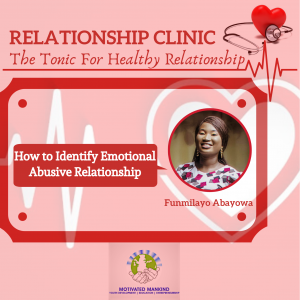 Book Cover: How to identify emotional abusive relationships