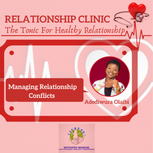 Book Cover: Managing Relationship Conflicts
