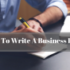 How To Write A Good Business Plan